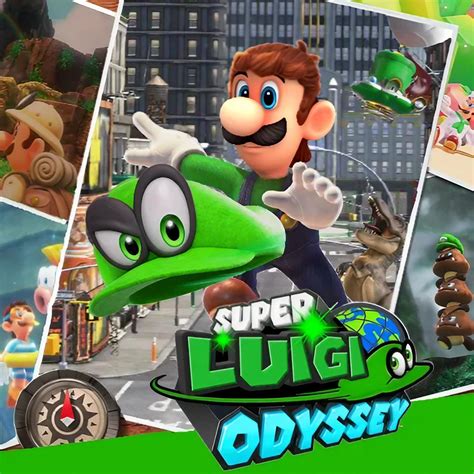 Super Luigi Odyssey Icon Super Mario Odyssey Mods