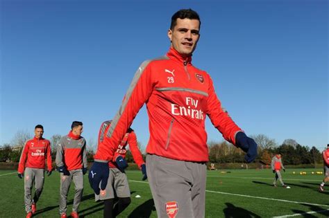 arsenal midfielder granit xhaka defends start to life at the emirates ahead of basel homecoming