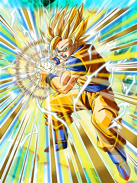 Puissance Illimitée Son Goku Super Saiyan 2 Wiki Dokkanbattlefr
