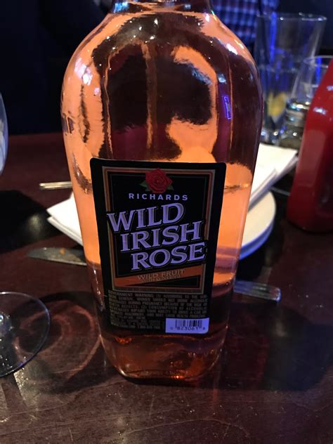 Bum Wine Of The Week Wild Irish Rose Wild Fruit With Ginseng