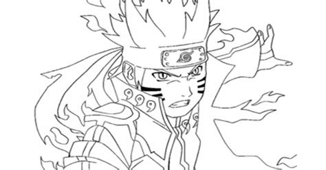 Contoh Gambar Gambar Naruto Hitam Putih Untuk Mewarnai Kataucap