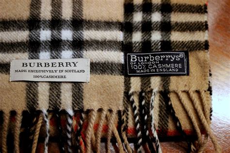 Salt Water New England The Once Ubiquitous Burberry Cashmere Scarf