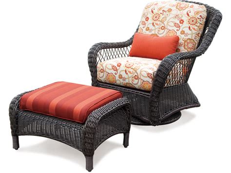 Providence Swivel Glider Chair & Ottoman