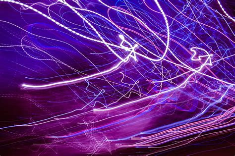Neon Stripes Light Glowing Nested Abstract Hd Wallpaper Peakpx