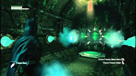 There's a noticeboard on the. Batman Arkham City- Riddler Trophies Subway Part 2 - YouTube