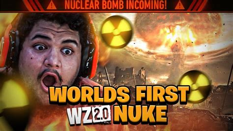 We Dropped The Worlds First Nuke In Warzone 20 Youtube