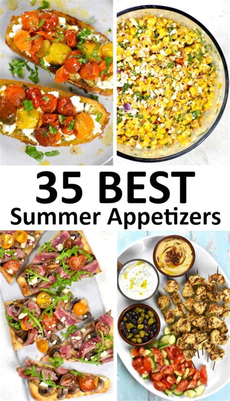 The 35 Best Summer Appetizers Gypsyplate