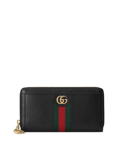 Gucci Ophidia Leather Continental Wallet Neiman Marcus