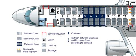 Embraer 195 E2 Seat Map