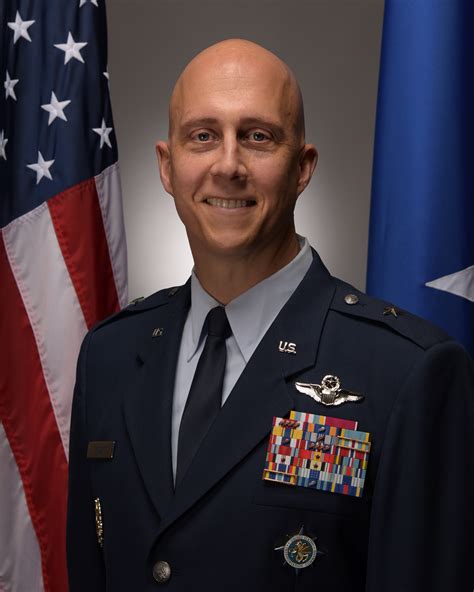 Joshua M Olson Air Force Biography Display