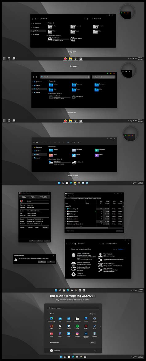 Ponocho Dark And Light Theme For Windows 11 22h2 Cleodesktop