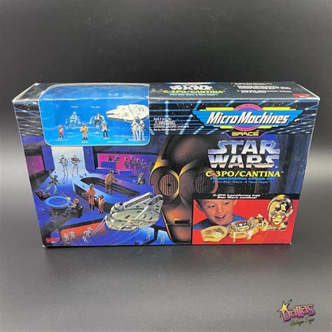 1994 Galoob Micro Machines Star Wars C 3pocantina