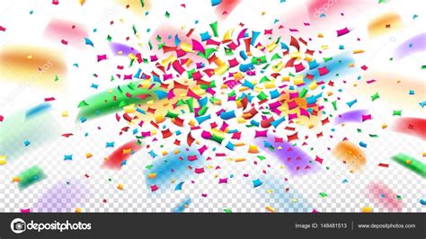 Many Falling Tiny Confetti Stock Vector Image By ©galastudio 148481513