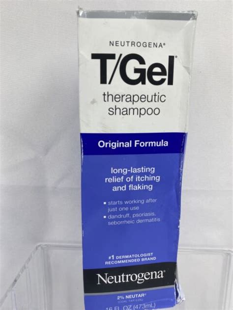 Neutrogena Tgel Therapeutic Shampoo 16 Oz For Sale Online Ebay