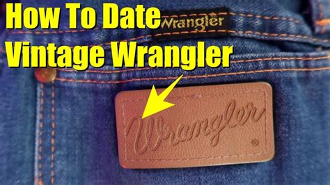 Total 43 Imagen How Old Are My Wrangler Jeans Ecovermx