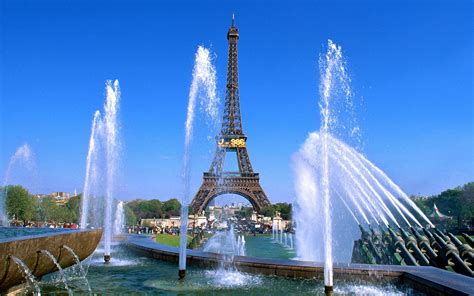Le Tour Eiffel Hd Desktop Wallpaper Widescreen High Definition