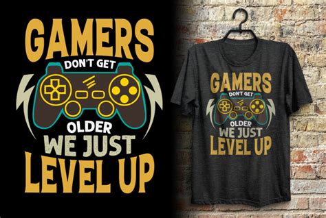 35 Gaming T Shirt Design Bundle Gaming T Shirt Design Gaming T Shirt