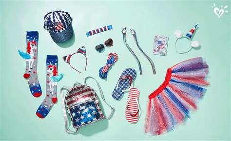 The Most Awesome Accessories In Red White And Blue American Flag