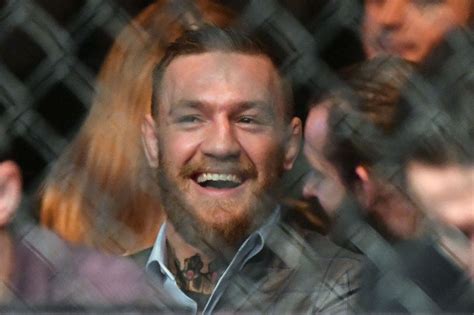 Conor Mcgregor Proves A Knockout As He Supports Close Pal Artem Lobov At Ufc Fight Night In