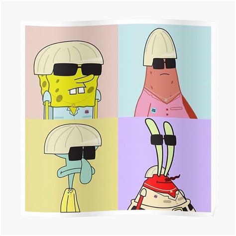 Matching Pfp For 3 Friends Spongebob Xmas Wallpaper