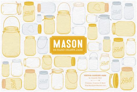 Sunshine Mason Jars Graphic By Amanda Ilkov · Creative Fabrica