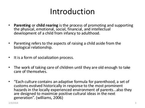 ⛔ History Of Child Rearing Practices Child Rearing In The Middle Ages