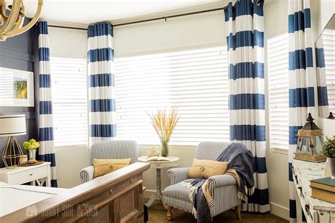 How To Diy Your Own Bay Window Curtain Rod Sunny Side Design