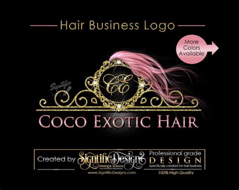 Hair Extensions Logos Signtific Designs