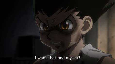 Gon charges up his nen creating an energy sphere in his hand that he'll use to deliver a strong punch to his opponents. Gon and the 5 Stages of Grief. An in-depth Analysis