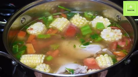 Caldo De Pollo Con Verduras Nutritivo Y Sabroso YouTube