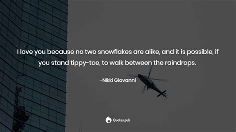 No Two Snowflakes Are Alike Quote Who Ever Said No Two Snowflakes