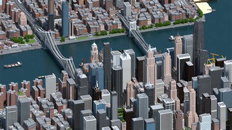 Minecraft Player Spends Three Years Creating A Fictional Us City