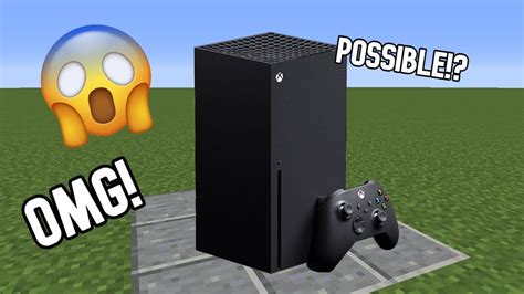 Tutorial How To Build An Xbox Series X In Minecraft Youtube