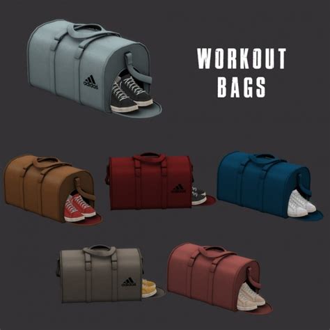 Leo 4 Sims Workout Bag • Sims 4 Downloads