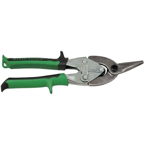 Klein Tools 1 In Right Cut Aviation Snip J1101r The Home Depot