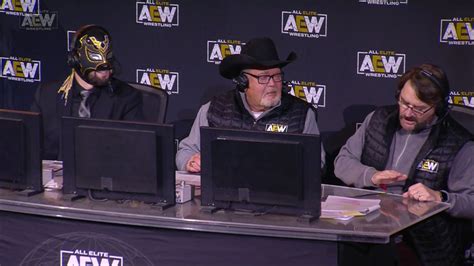 Jim Ross Makes His Return To Commentary On Tonights Aew Dynamite