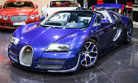 Bespoke Blue On Blue Bugatti Veyron Vitesse For Sale Gtspirit