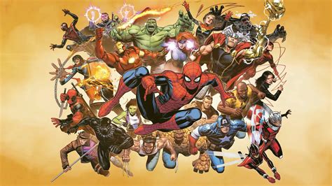 Marvel Comic Strip Wallpaper