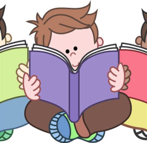 Student Reading Clipart Reading Clip Art For Teachers Reading Kids