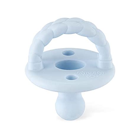 itzy ritzy sweetie soother silicone orthodontic pacifiers with collapsible handle and two air