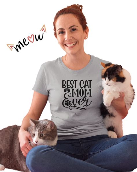 Best Cat Mom Ever Best Cat Mom Ever Svg Love Cats Cut Etsy