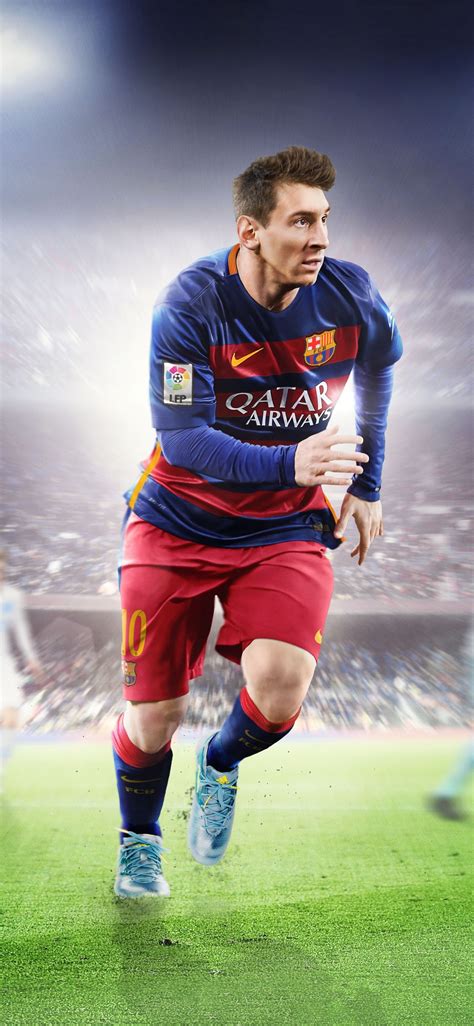 Download 1125x2436 Fifa 16 Lionel Messi Stadium Grass Wallpapers For