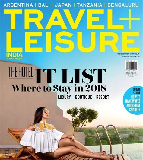 Travel And Leisure Magazine 1 Year Print Subscription Digital And