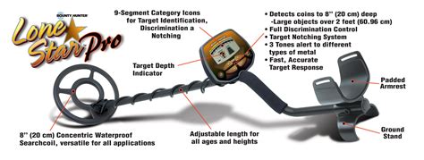 The pioneer bounty hunter metal detector is one model you can use to help you locate. Amazon.com : Bounty Hunter Lone Star Pro Metal Detector ...