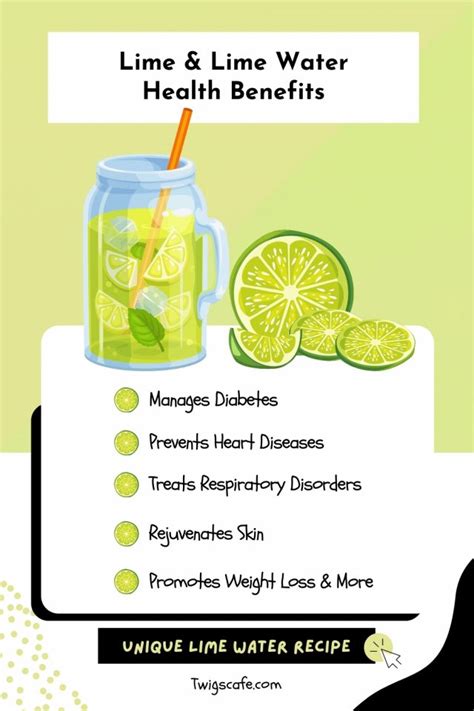 10 Amazing Health Benefits Of Lime And Lime Water Twigs Cafe