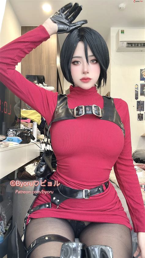 Byoru ビョル cosplay Ada Wong Resident Evil photos gifs and videos Cosplaytele