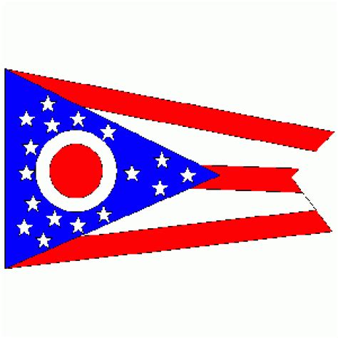 State Of Ohio Flag 3 X 5 Ft Standard