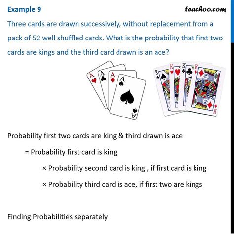 Three Cards Are Drawn Successively From A Pack Of 52 Well Shuffled