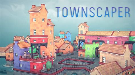 A New Adorable Town Building Simulator Townscaper Youtube