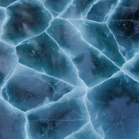 Artstation Ice Texture Material 4k Tiling Lake Baikal Game Assets